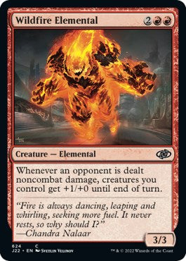 Wildfire Elemental [Jumpstart 2022] | Good Games Cannington