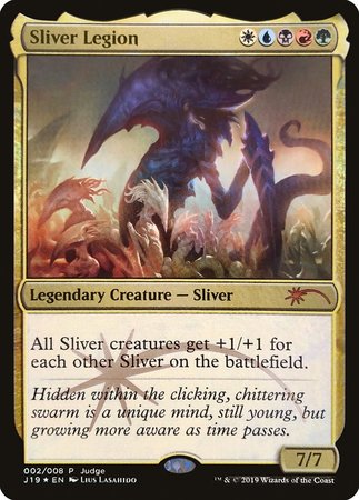 Sliver Legion [Judge Gift Cards 2019] | Good Games Cannington