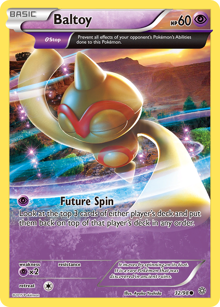 Baltoy (32/98) [XY: Ancient Origins] | Good Games Cannington