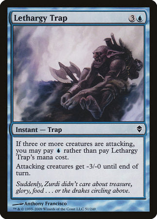Lethargy Trap [Zendikar] | Good Games Cannington