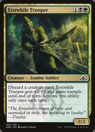 Erstwhile Trooper [Guilds of Ravnica] | Good Games Cannington