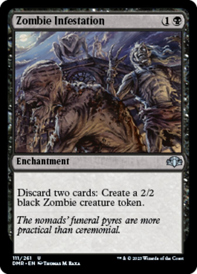 Zombie Infestation [Dominaria Remastered] | Good Games Cannington