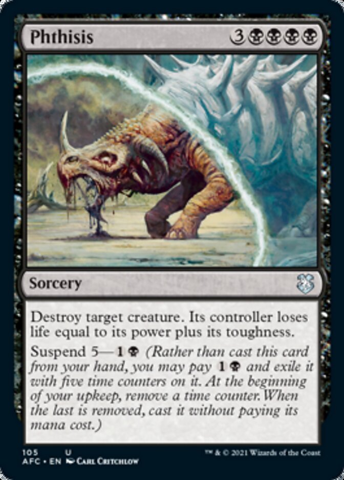 Phthisis [Dungeons & Dragons: Adventures in the Forgotten Realms Commander] | Good Games Cannington