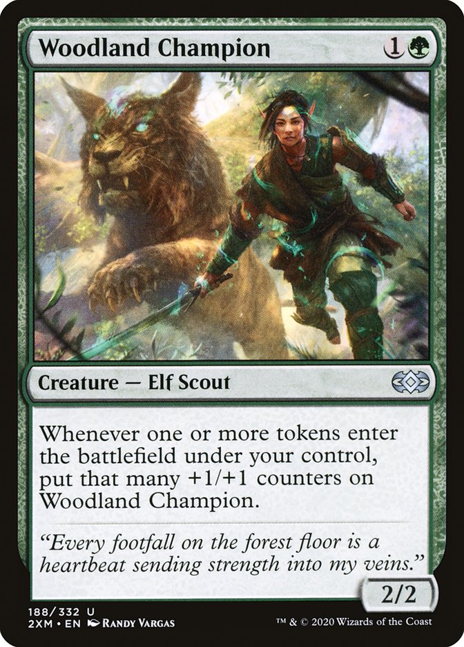 Woodland Champion [Double Masters] | Good Games Cannington