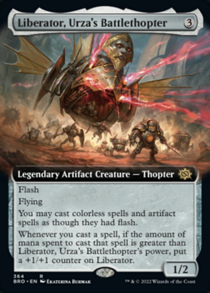 Liberator, Urza's Battlethopter (Extended Art) [The Brothers' War] | Good Games Cannington