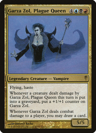 Garza Zol, Plague Queen [Coldsnap] | Good Games Cannington