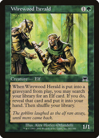 Wirewood Herald [Onslaught] | Good Games Cannington