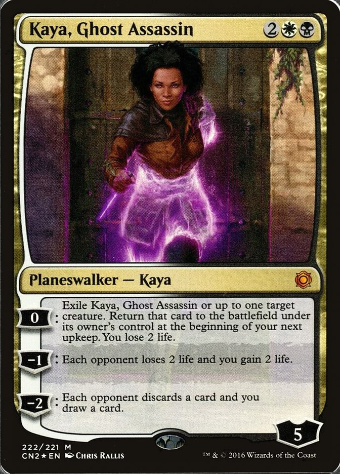 Kaya, Ghost Assassin (222/221) [Conspiracy: Take the Crown] | Good Games Cannington