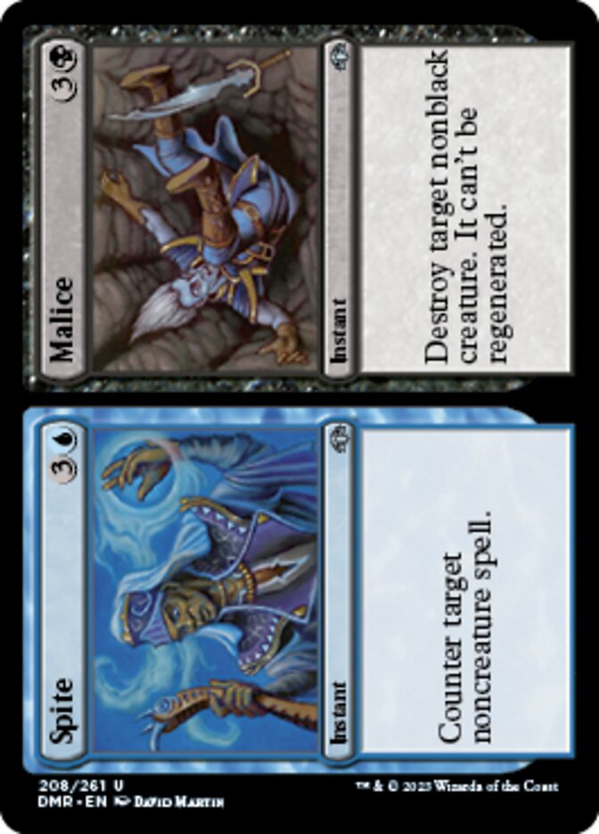 Spite // Malice [Dominaria Remastered] | Good Games Cannington