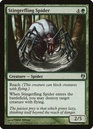 Stingerfling Spider [Duel Decks: Izzet vs. Golgari] | Good Games Cannington