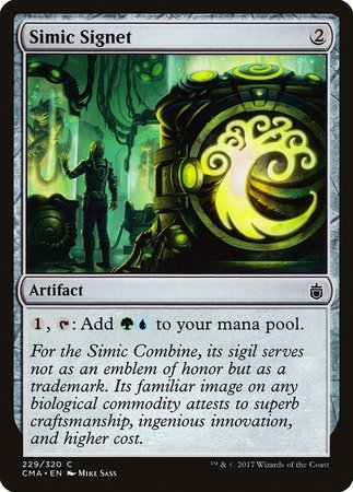 Simic Signet [Commander Anthology] | Good Games Cannington