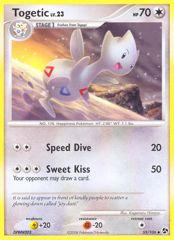 Togetic (55/106) [Diamond & Pearl: Great Encounters] | Good Games Cannington