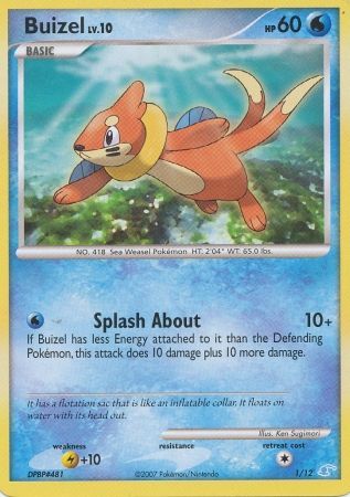 Buizel (1/12) [Diamond & Pearl: Trainer Kit - Manaphy] | Good Games Cannington