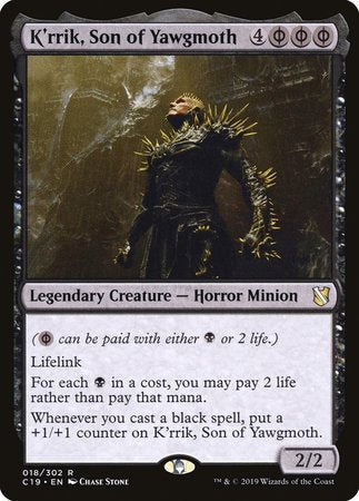 K'rrik, Son of Yawgmoth [Commander 2019] | Good Games Cannington