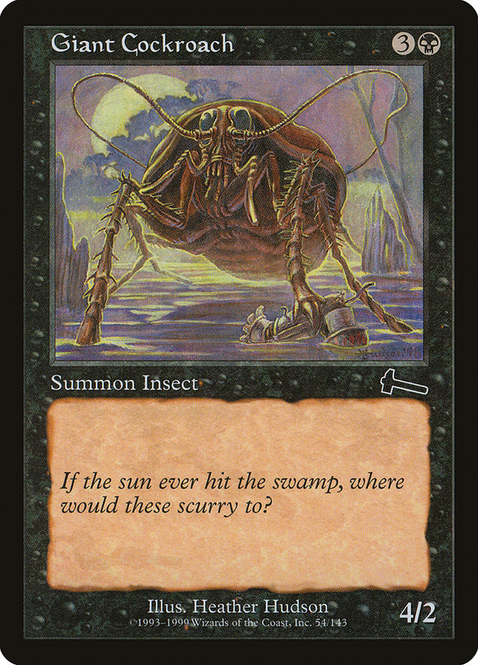 Giant Cockroach [Urza's Legacy] | Good Games Cannington