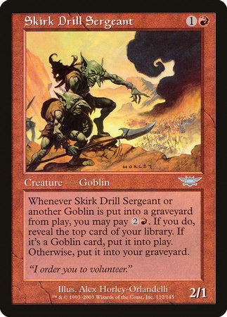 Skirk Drill Sergeant [Legions] | Good Games Cannington