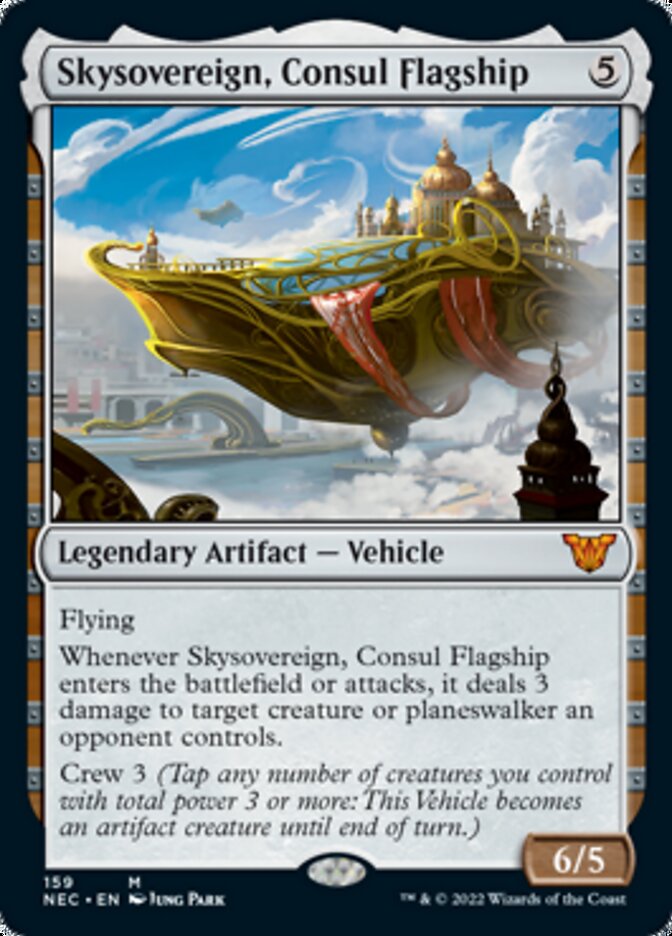 Skysovereign, Consul Flagship [Kamigawa: Neon Dynasty Commander] | Good Games Cannington