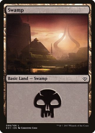 Swamp (99) [Archenemy: Nicol Bolas] | Good Games Cannington