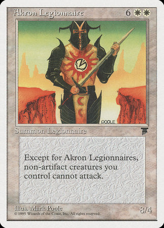Akron Legionnaire [Chronicles] | Good Games Cannington