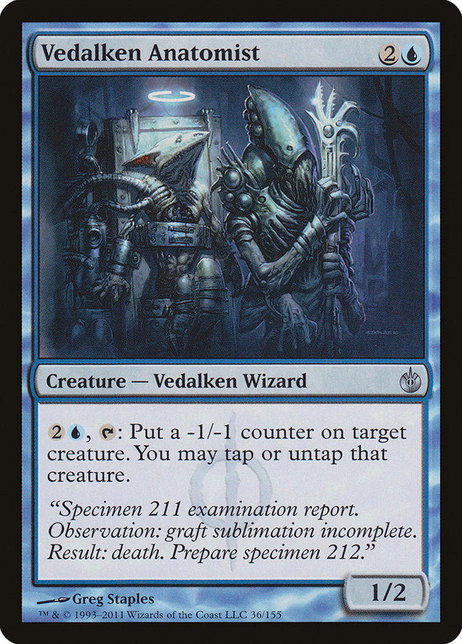 Vedalken Anatomist [Mirrodin Besieged] | Good Games Cannington