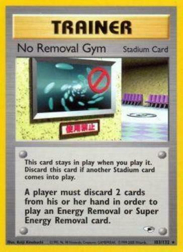 No Removal Gym (103/132) [Gym Heroes Unlimited] | Good Games Cannington