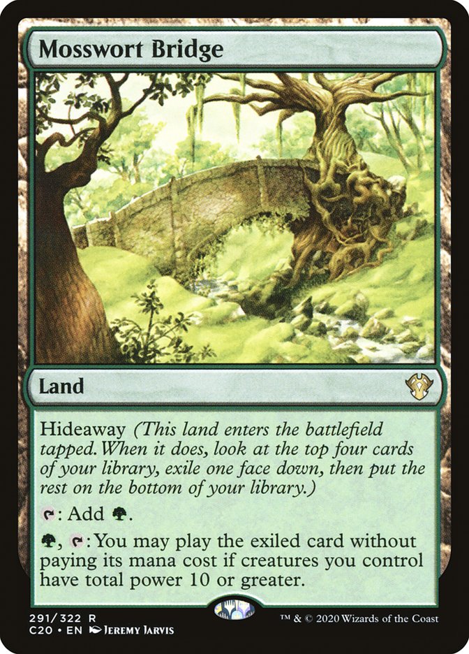 Mosswort Bridge [Commander 2020] | Good Games Cannington