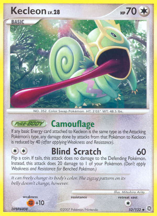 Kecleon (52/132) [Diamond & Pearl: Secret Wonders] | Good Games Cannington