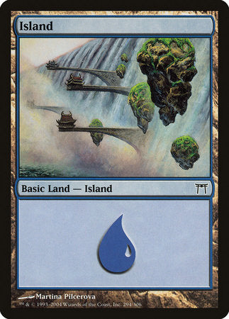 Island (294) [Champions of Kamigawa] | Good Games Cannington