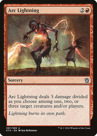 Arc Lightning [Khans of Tarkir] | Good Games Cannington