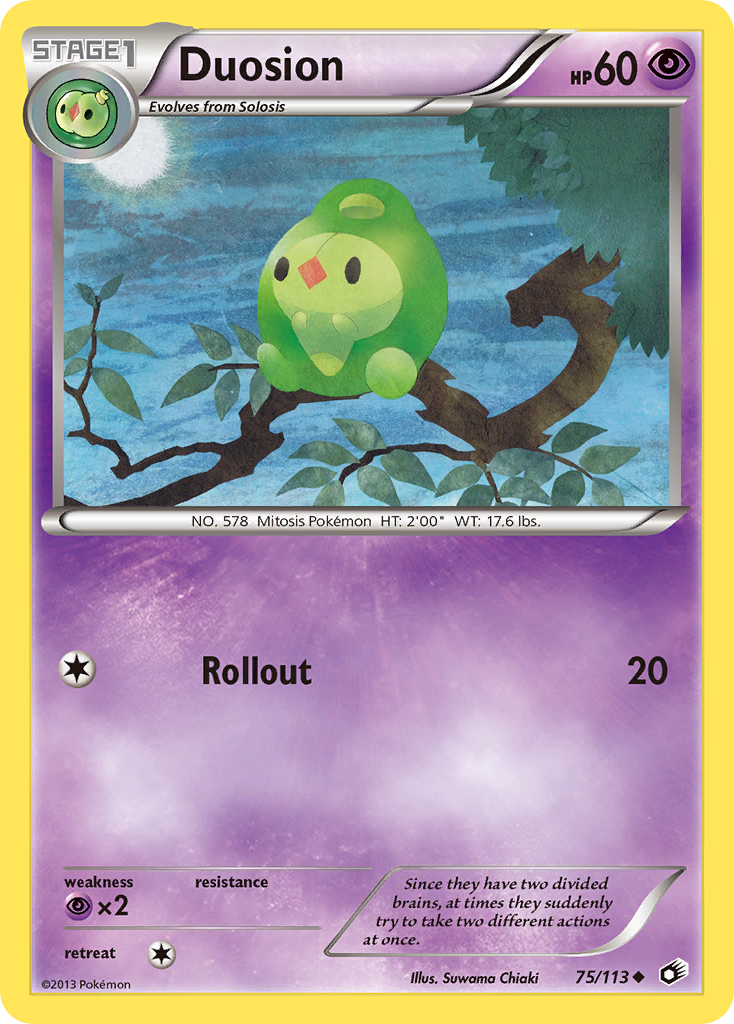 Duosion (75/113) [Black & White: Legendary Treasures] | Good Games Cannington