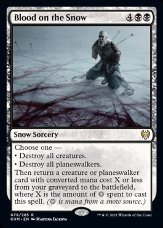 Blood on the Snow [Kaldheim] | Good Games Cannington