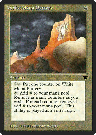 White Mana Battery [Legends] | Good Games Cannington