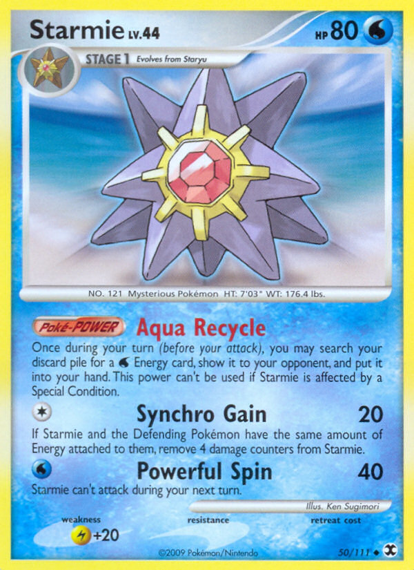 Starmie (50/111) [Platinum: Rising Rivals] | Good Games Cannington