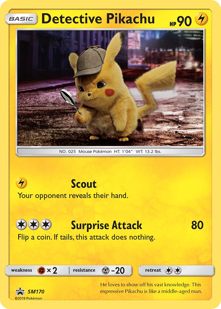 Detective Pikachu (SM170) [Sun & Moon: Black Star Promos] | Good Games Cannington