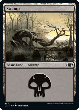 Swamp (104) [Jumpstart 2022] | Good Games Cannington