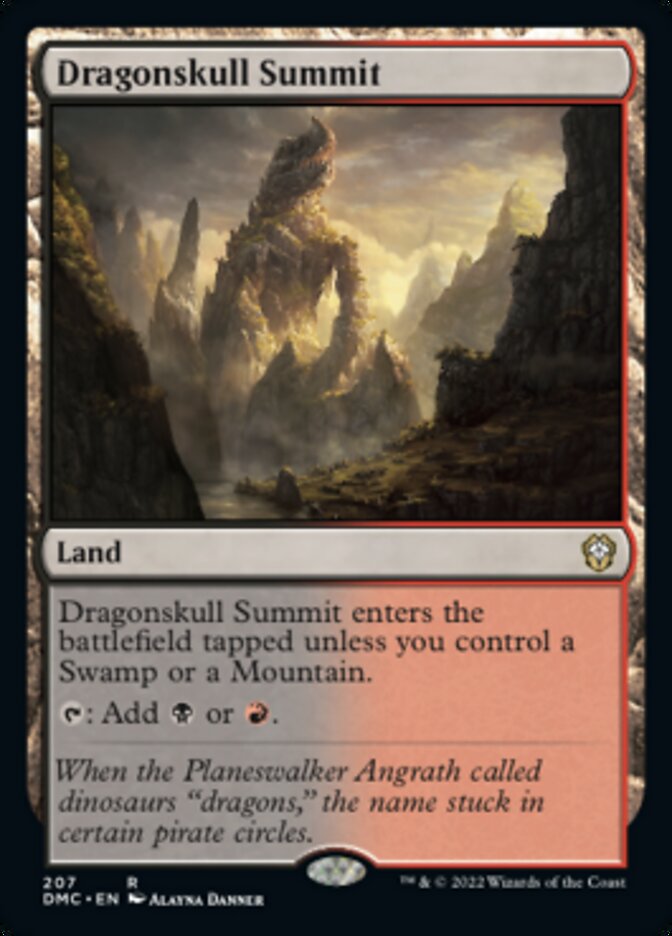 Dragonskull Summit [Dominaria United Commander] | Good Games Cannington