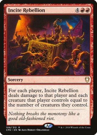 Incite Rebellion [Commander Anthology Volume II] | Good Games Cannington