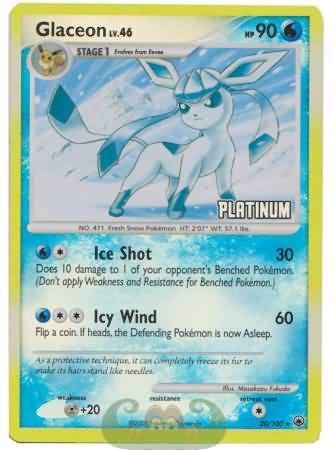 Glaceon (20/100) [Burger King Promos: 2009 Collection] | Good Games Cannington