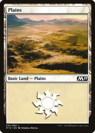 Plains (264) [Core Set 2019] | Good Games Cannington