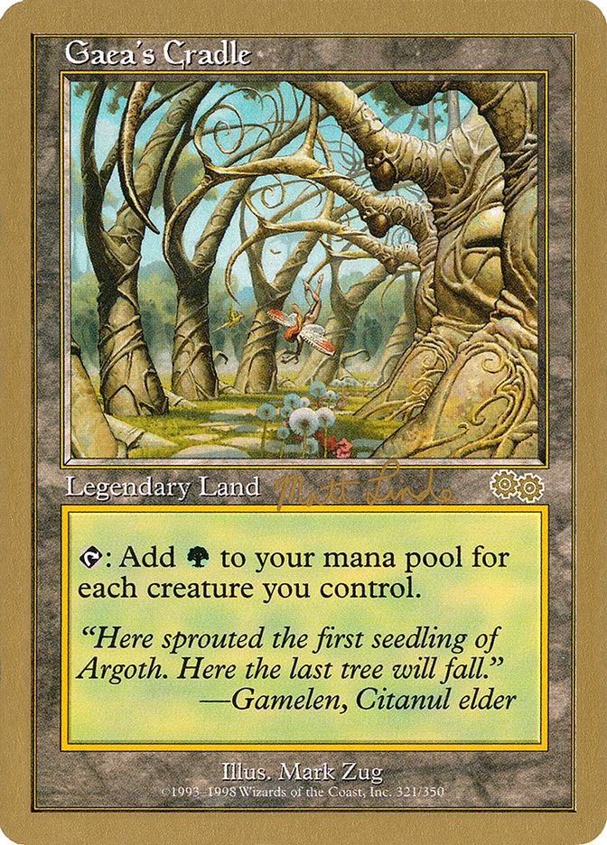 Gaea's Cradle (Matt Linde) [World Championship Decks 1999] | Good Games Cannington