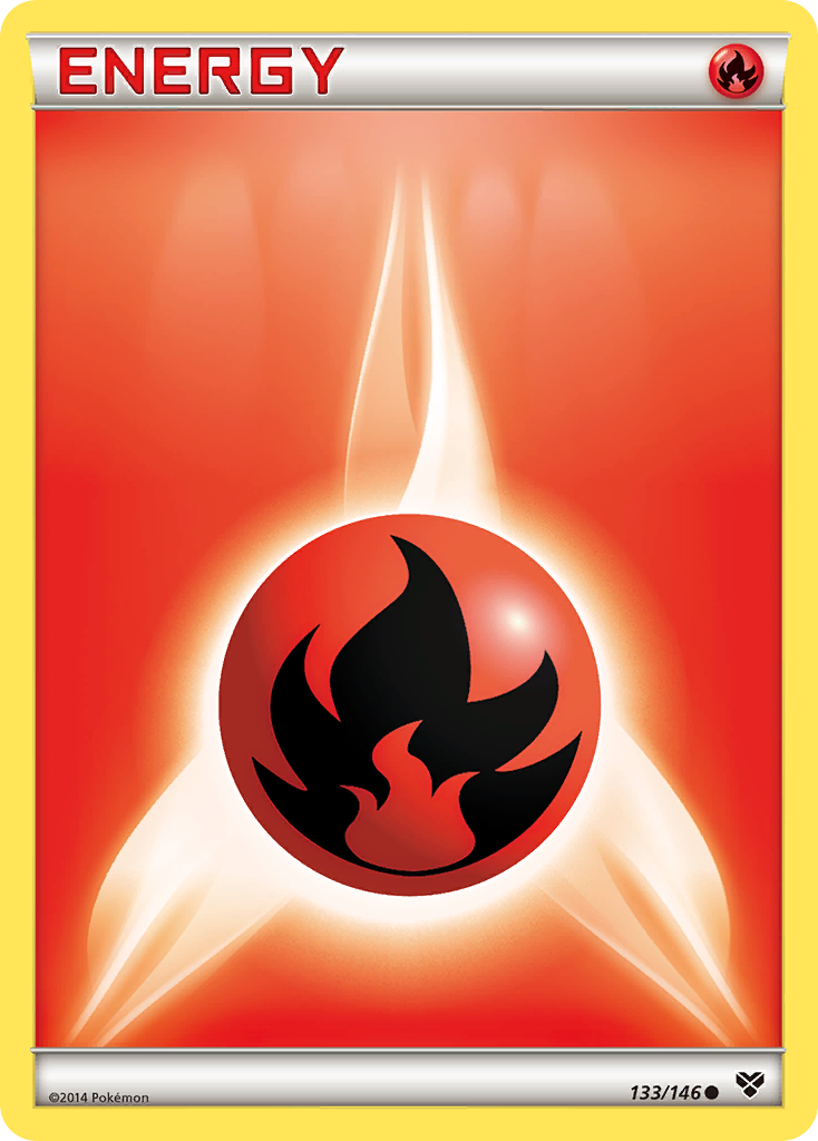 Fire Energy (133/146) [XY: Base Set] | Good Games Cannington