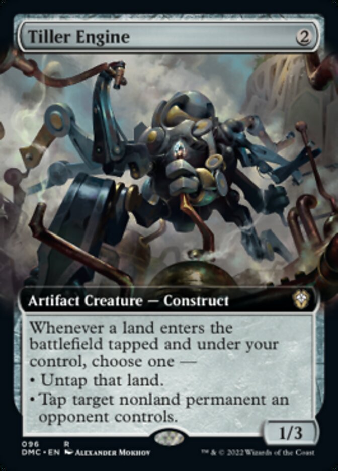 Tiller Engine (Extended Art) [Dominaria United Commander] | Good Games Cannington