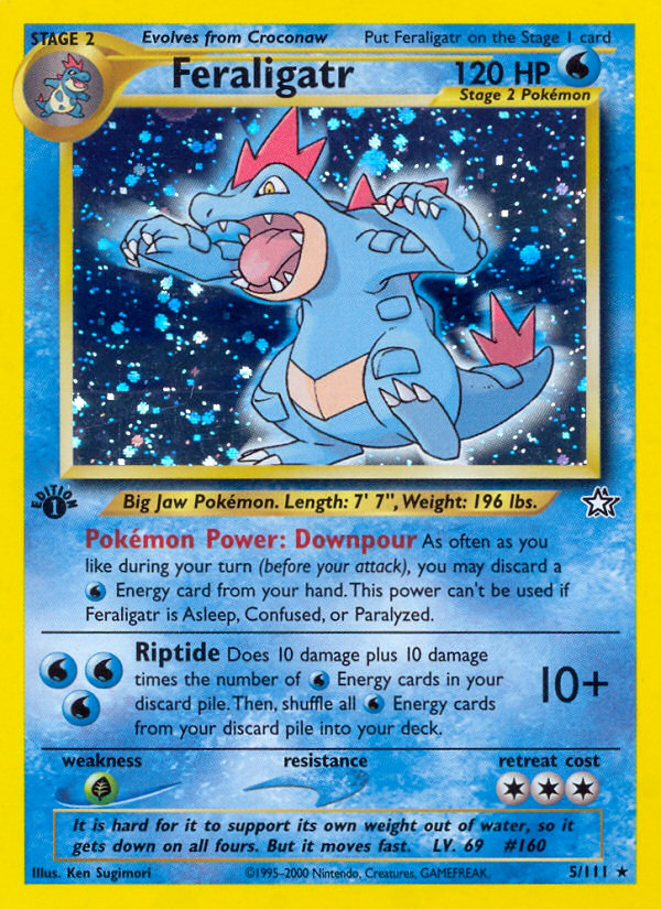 Feraligatr (5/111) [Neo Genesis 1st Edition] | Good Games Cannington