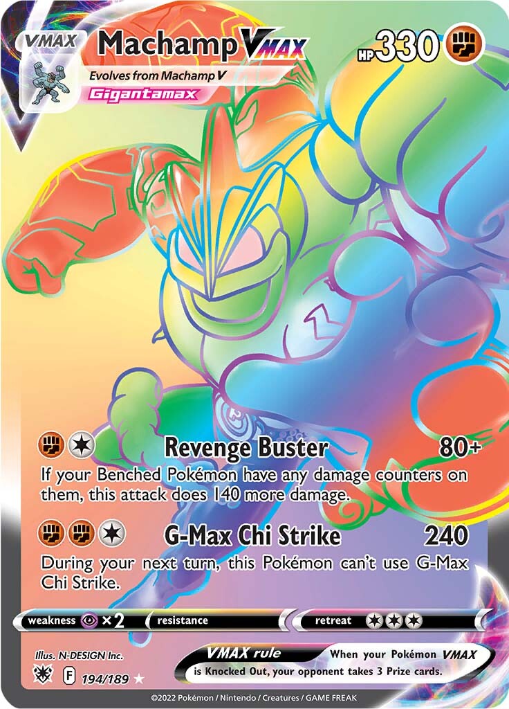 Machamp VMAX (194/189) [Sword & Shield: Astral Radiance] | Good Games Cannington