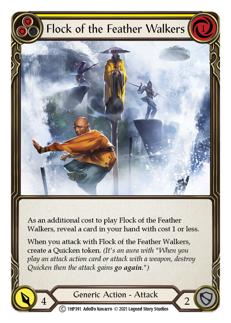 Flock of the Feather Walkers (Yellow) [1HP391] | Good Games Cannington