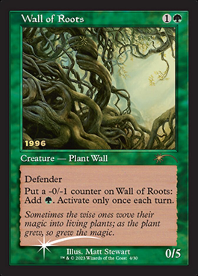 Wall of Roots [30th Anniversary Promos] | Good Games Cannington