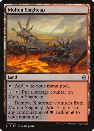 Molten Slagheap [Commander Anthology] | Good Games Cannington