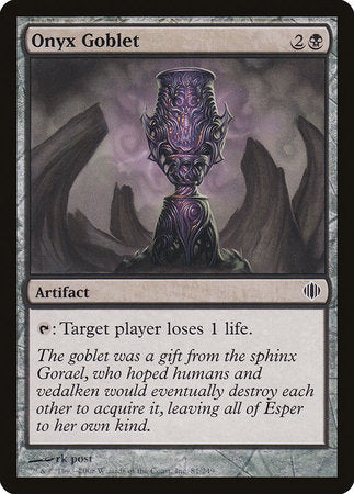 Onyx Goblet [Shards of Alara] | Good Games Cannington