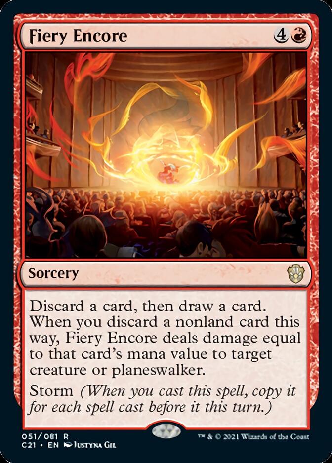 Fiery Encore [Commander 2021] | Good Games Cannington