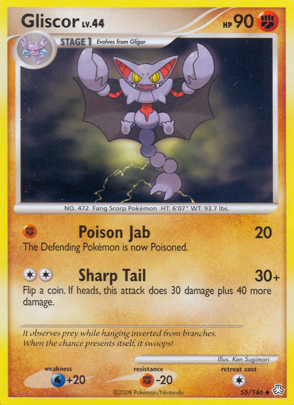 Gliscor (55/146) [Diamond & Pearl: Legends Awakened] | Good Games Cannington